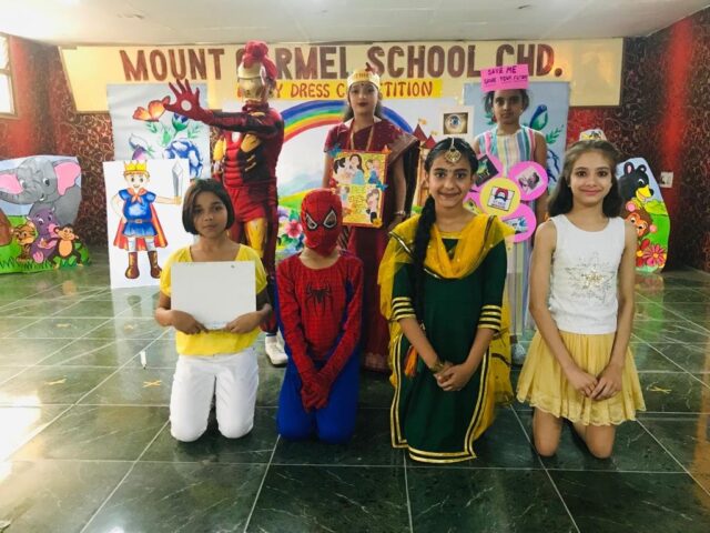 Fancy Dress Competition organized at Mount Carmel School – Mount Carmel  School